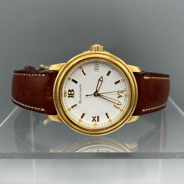 Blancpain 18K Yellow Gold Leman 2100 Watch Montreal Pawn