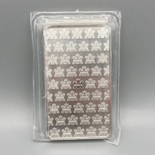 10 oz Silver Bar | Royal Canadian Mint 9999 PRICE ON REQUEST