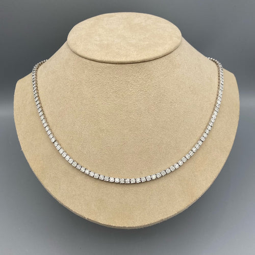 Collier Tennis en Or 7,25 Carats et Diamants