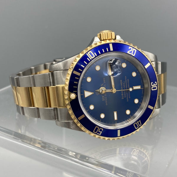 Rolex 16613 blue sale