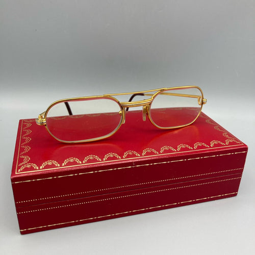 Vintage Cartier Must Louis Glasses 55-20
