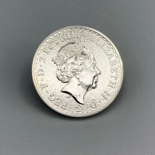Great Britain 1 oz Silver Coin, 2017, Britannia BU