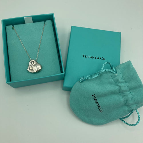 Tiffany & Co. Elsa Peretti Full Heart Sterling Silver Pendant