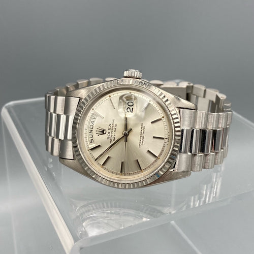 Rolex 1960's Mens Day Date President 18k Gold Automatic Watch - 1803