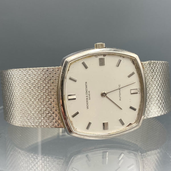 Vintage Vacheron Constantin Gen ve Or Blanc 18k 7391 Montreal