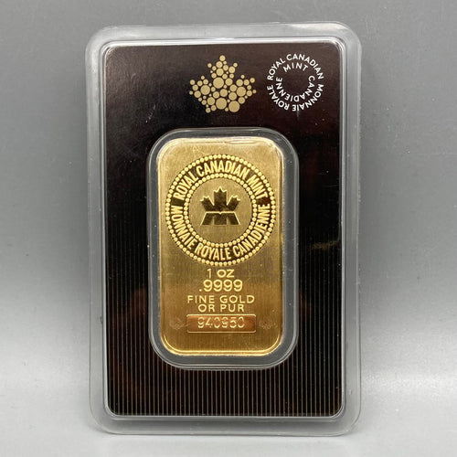 Lingot d'or de 1 once | Monnaie royale canadienne .9999 PRIX SUR DEMANDE
