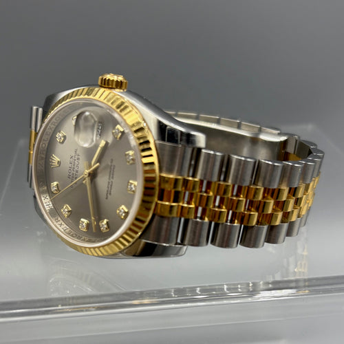 Rolex Oyster Perpetual DateJust 36 Diamond Dial 116233