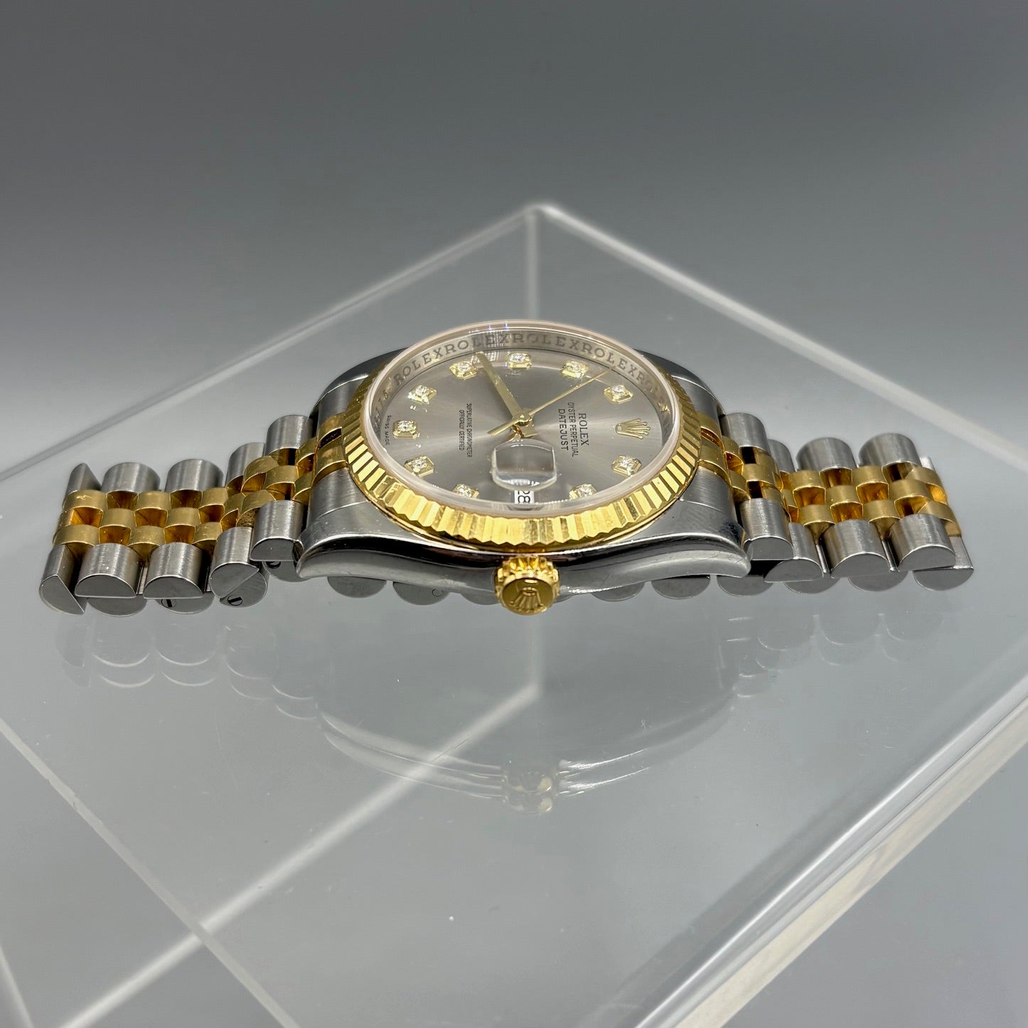 Rolex Oyster Perpetual DateJust 36 Diamond Dial 116233