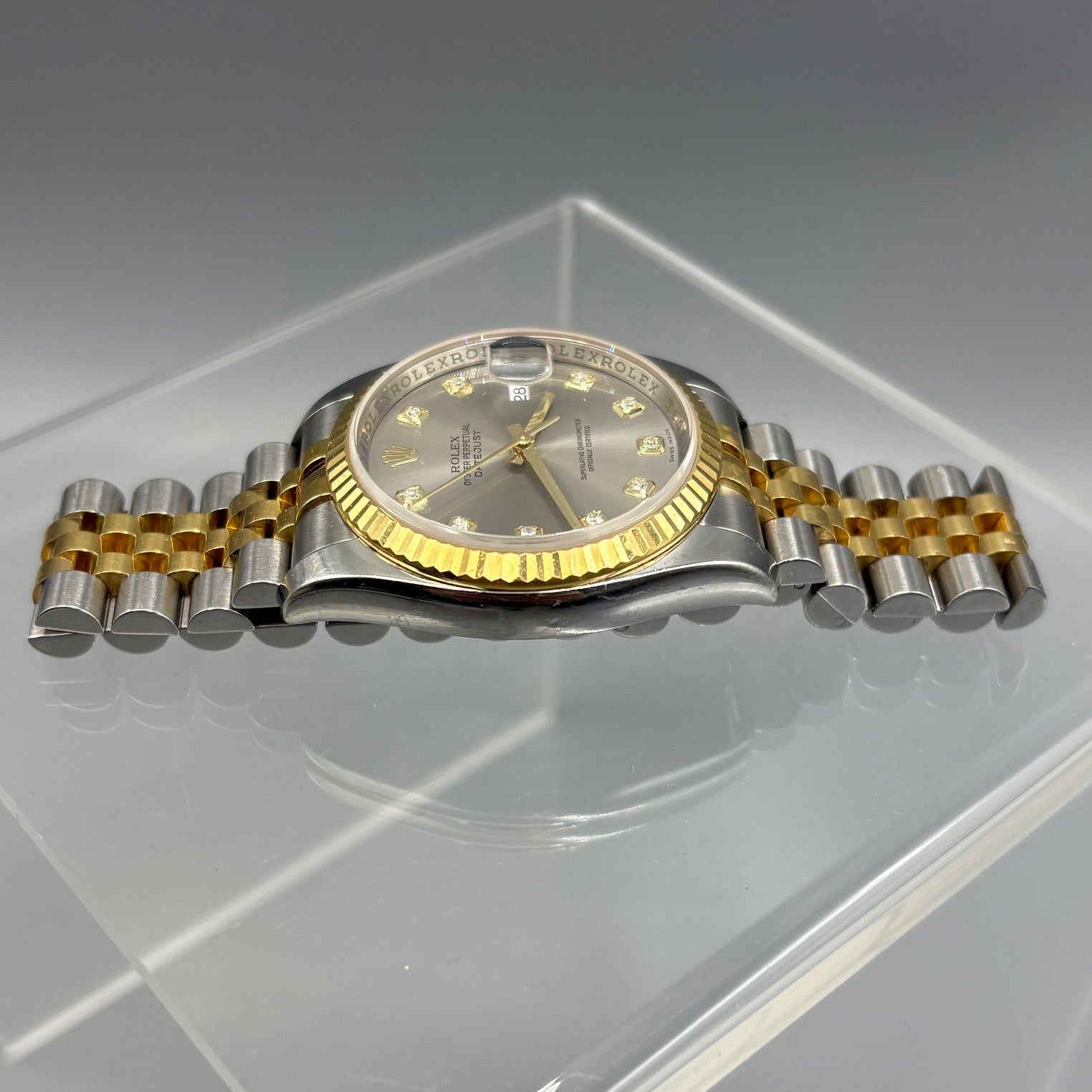 Rolex Oyster Perpetual DateJust 36 Diamond Dial 116233