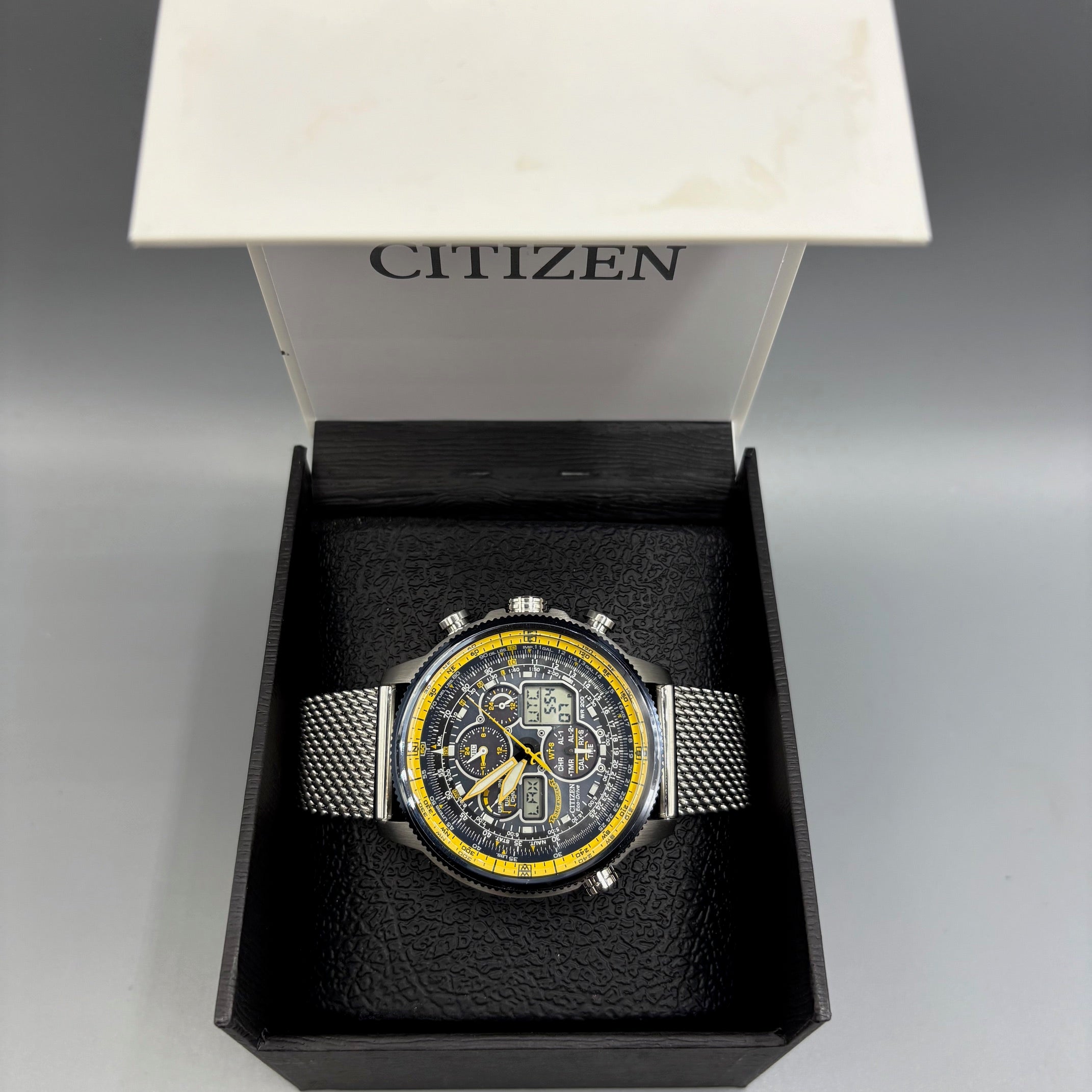 Citizen Eco-Drive Navihawk A-T Blue Angels Watch JY8031-56L