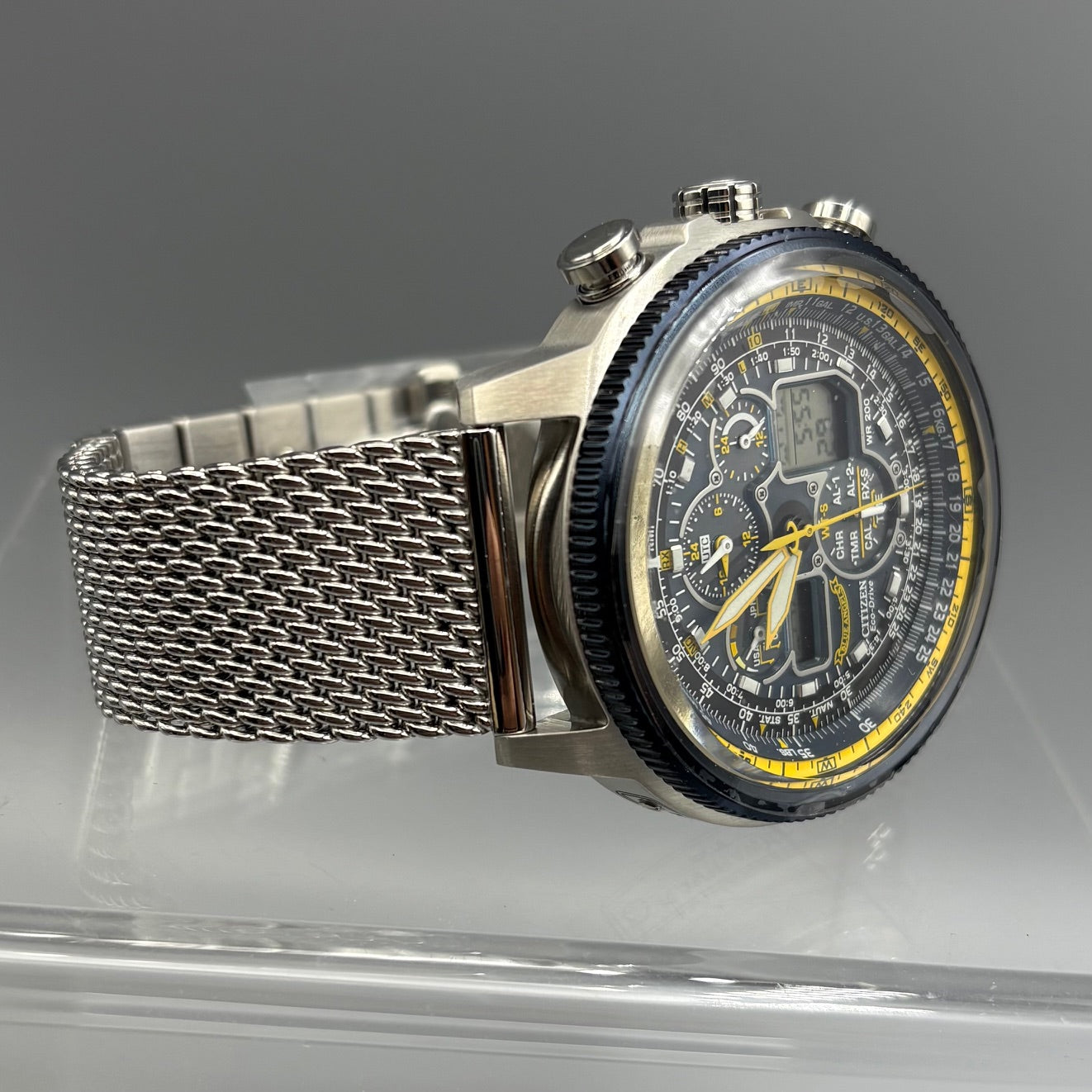 Citizen Eco-Drive Navihawk A-T Blue Angels Watch JY8031-56L