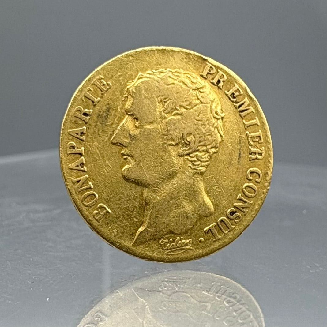 Pièce d'or Napoléon 1803 AN12 France 20 Francs