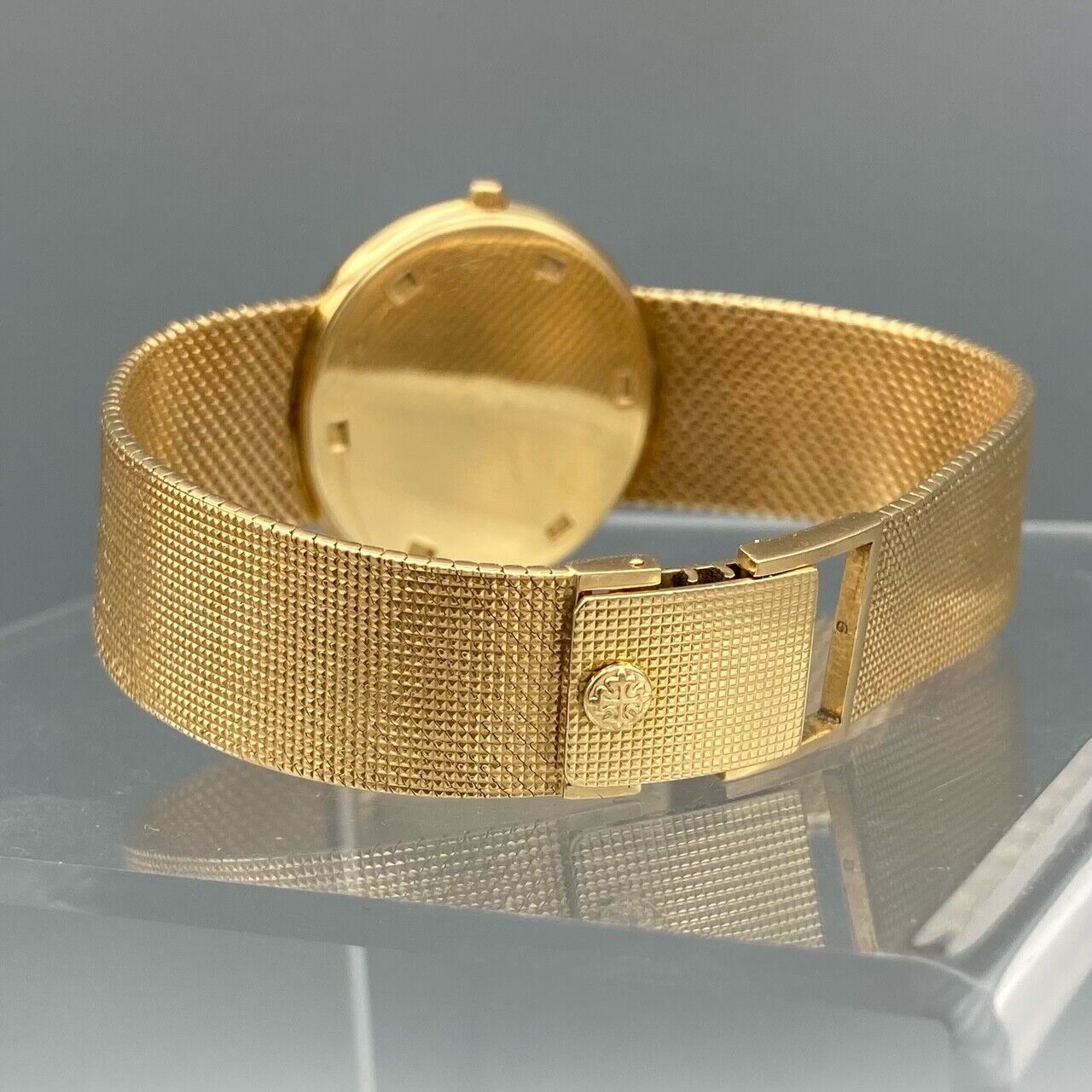Patek Philippe Calatrava Sold by Cartier in 18k Yellow Gold Mechanical 3520
