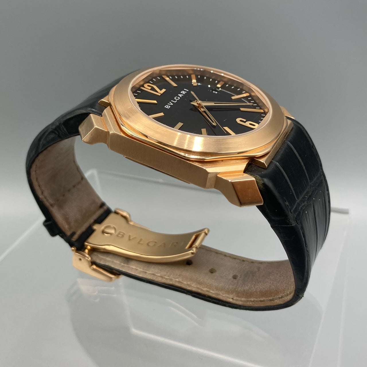 Bvlgari Octo 41mm Gold Watch BGO P 41 G