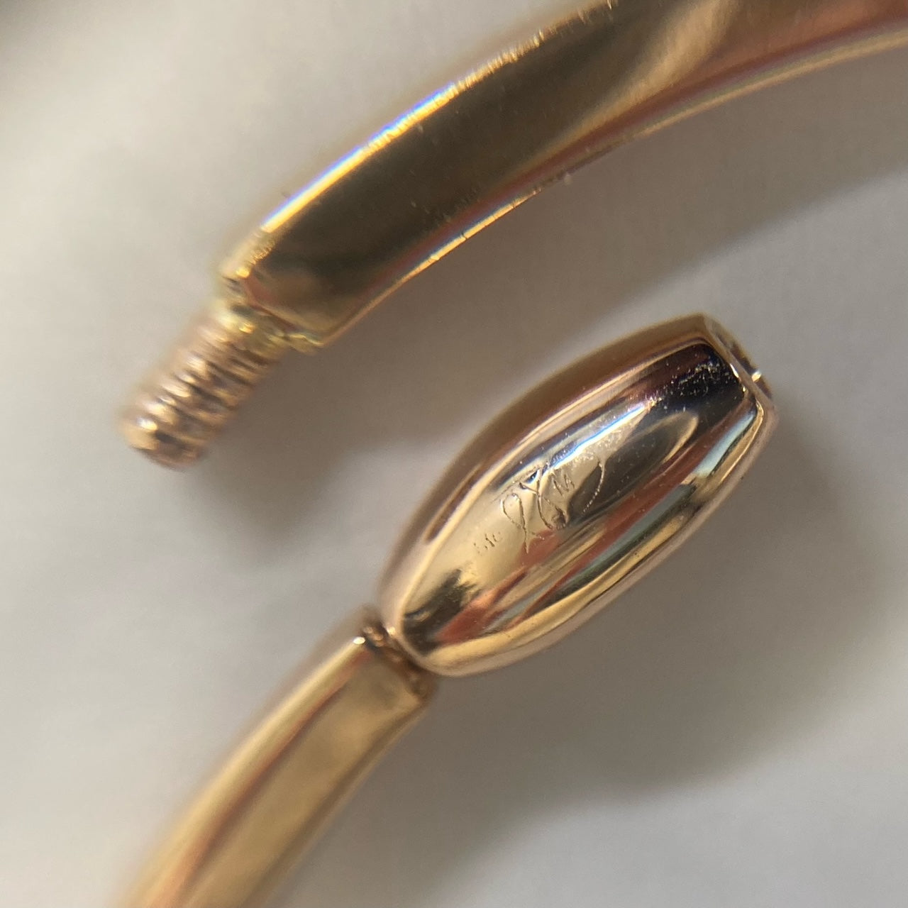 Bracelet en or rose 18 carats avec diamants