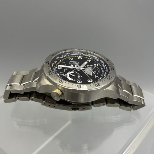 Montre chronographe Hamilton Khaki Aviation Worldtimer - H767140