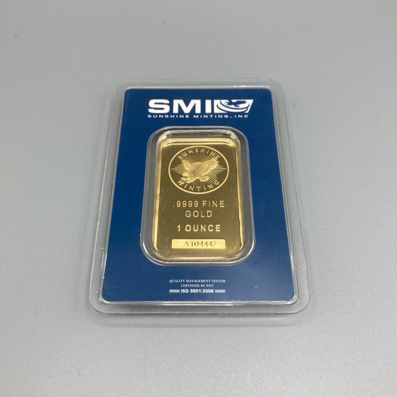 Lingot d'or de once troy Sunshine Minting, Au PRIX SUR DEMANDE