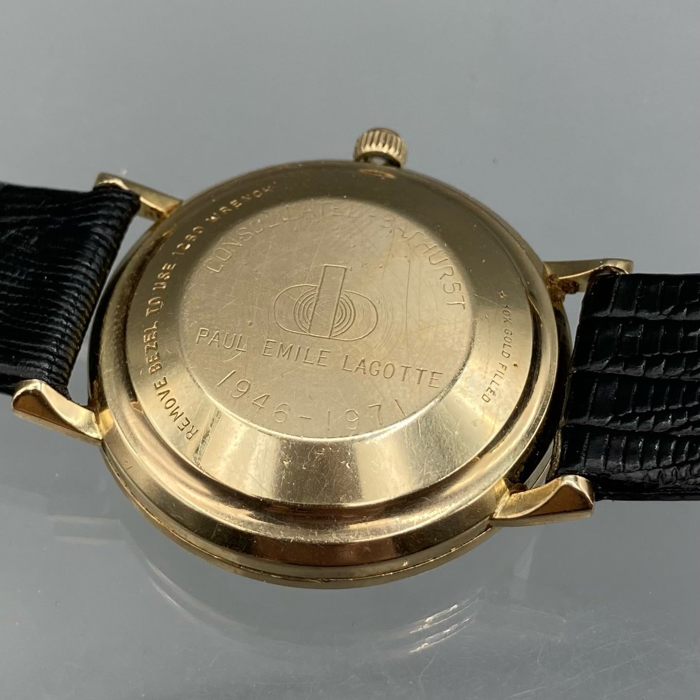 Longines Automatic Admiral 5 Stars 10k Gold Fill Watch
