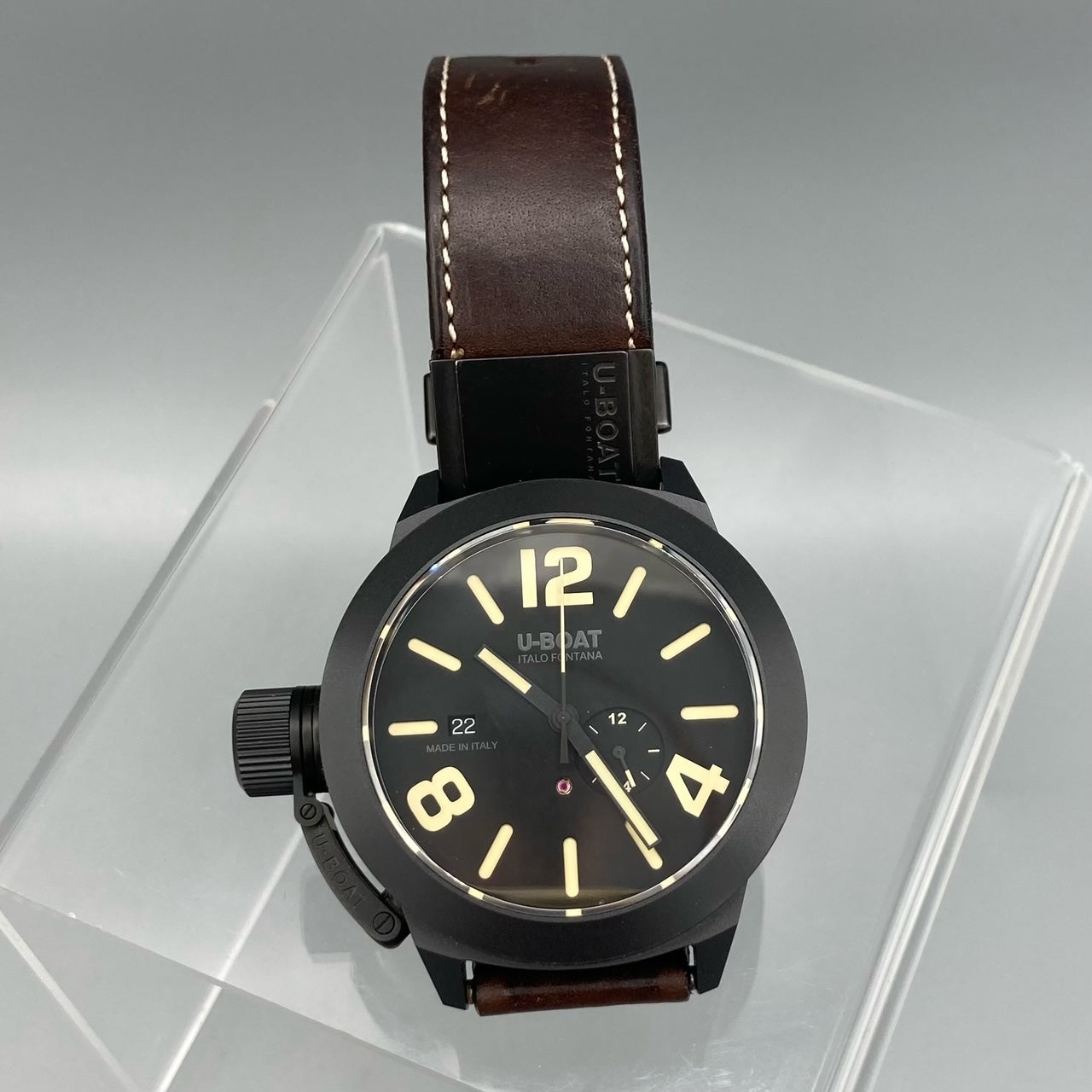 U-Boat Classico 48 Automatic Ceramic Black Watch 8107