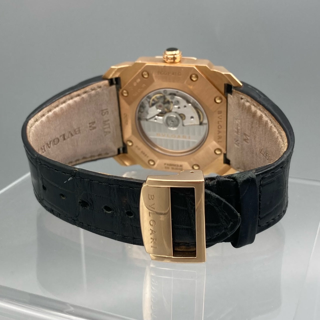 Bvlgari Octo 41mm Gold Watch BGO P 41 G