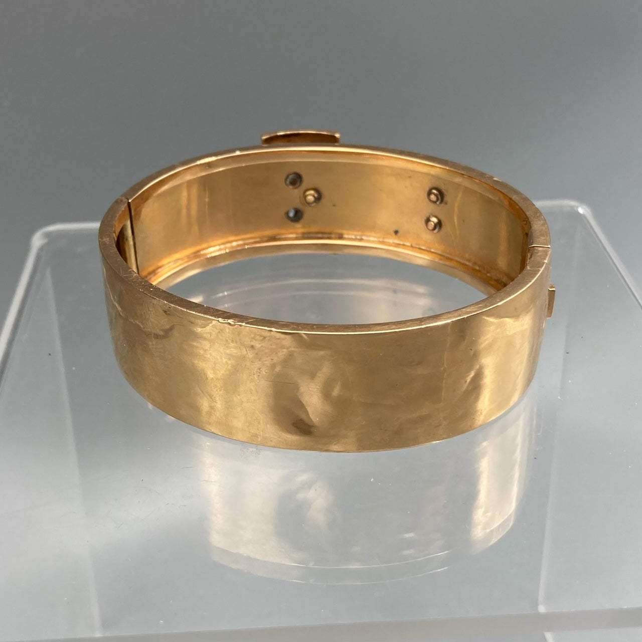 Bracelet antique de boucle d’or victorien