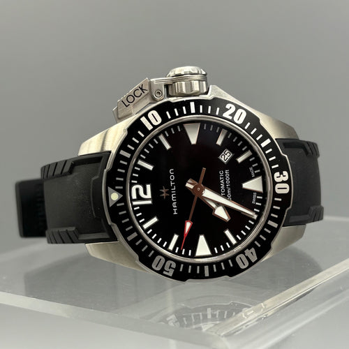 Montre automatique Hamilton Khaki Navy Frogman avec date H776050