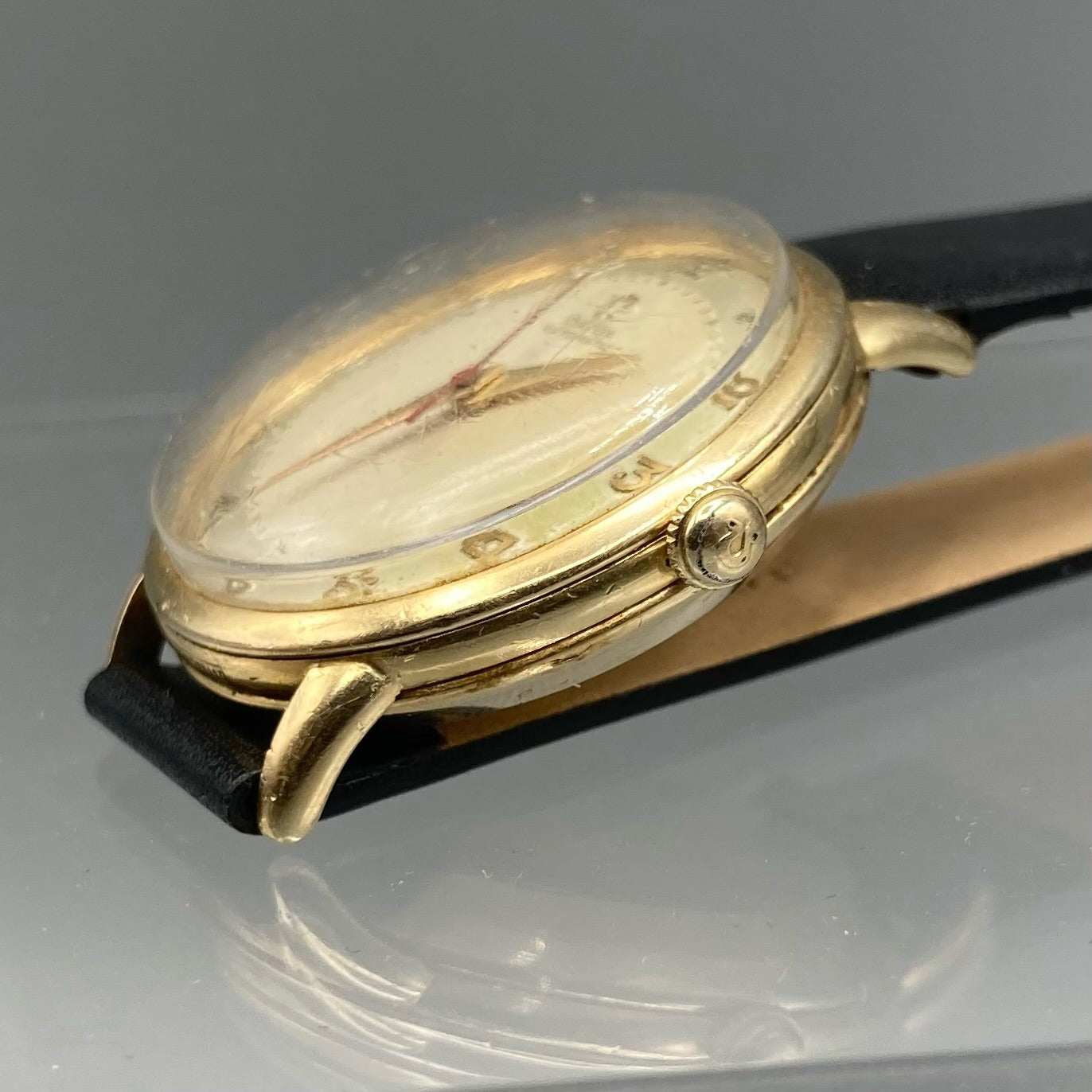 Omega Bumper Automatique Rempli d'Or 14 carats - G6213