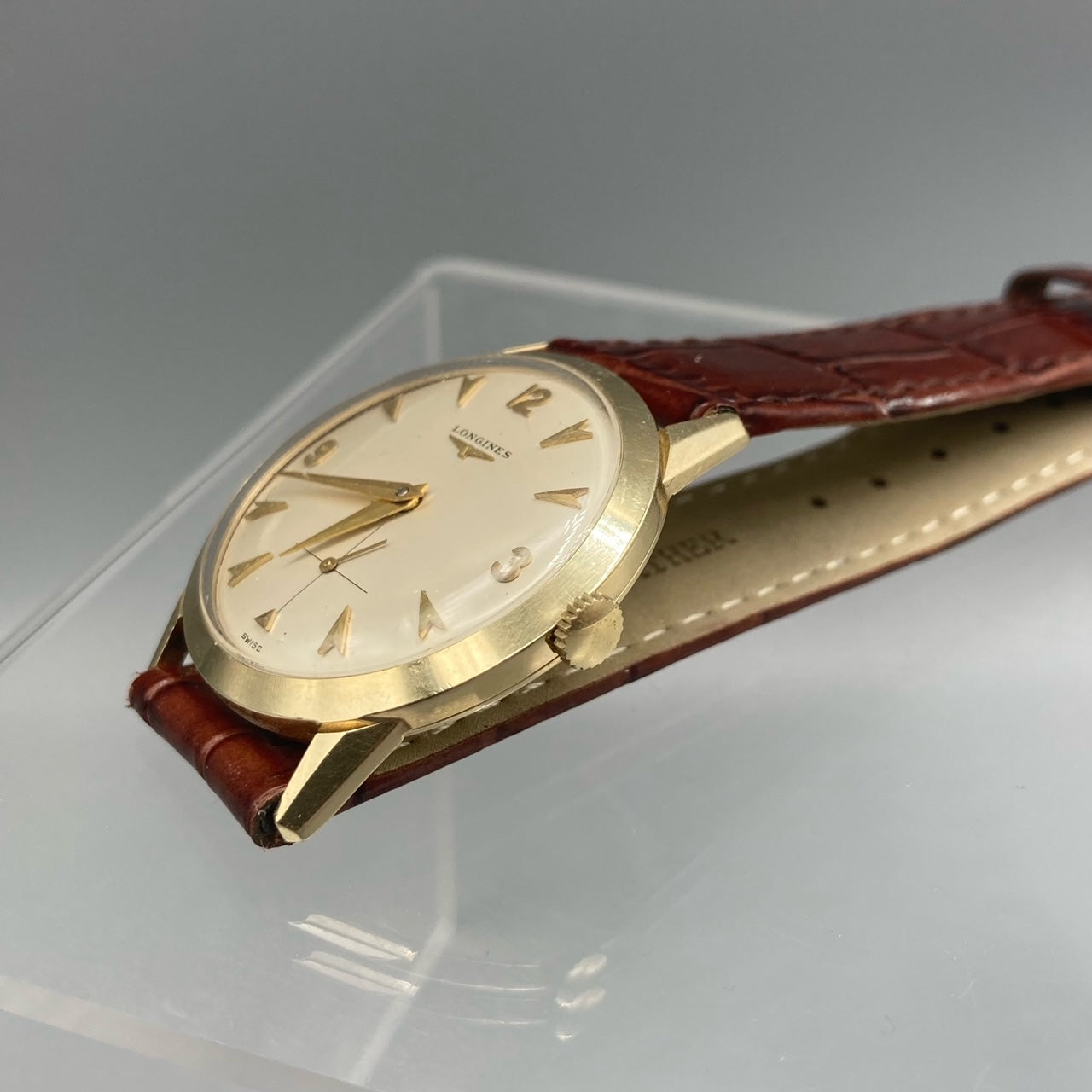 1960s Longines Yellow Gold Watch 2033-370