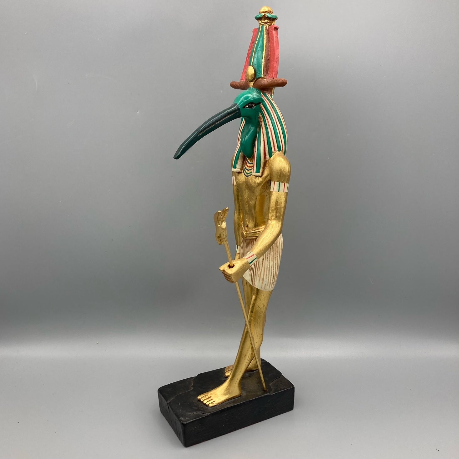 AGI Artisans Guild International Thoth Statue égyptienne 1988