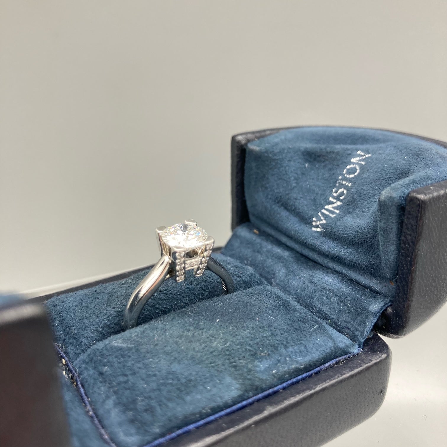 Harry Winston Iconic Tiffany Ring Harry Winston Carat Internally