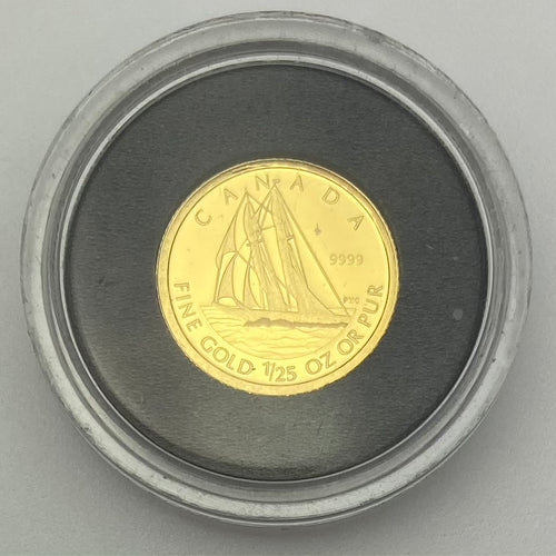 Royal Canadian Mint Gold Proof Coin 1/25 oz Random Year