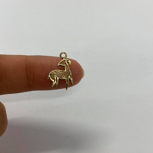 Gold Aries Pendant in 10k Gold