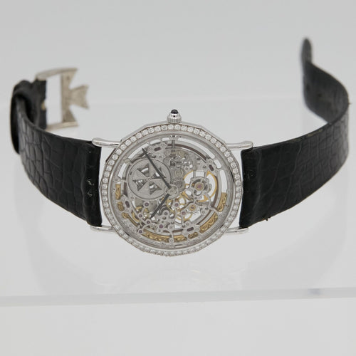 Vacheron Constantin Patrimony Squelette Diamond Bezel 43502/000G-0