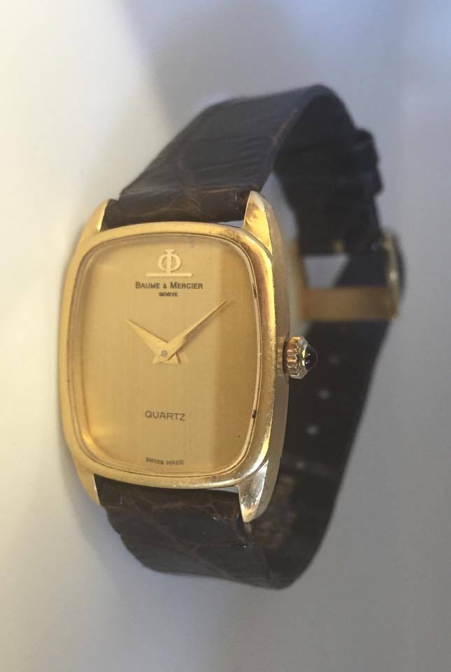 Montre Baume &amp; Mercier 1970 Or 18 carats