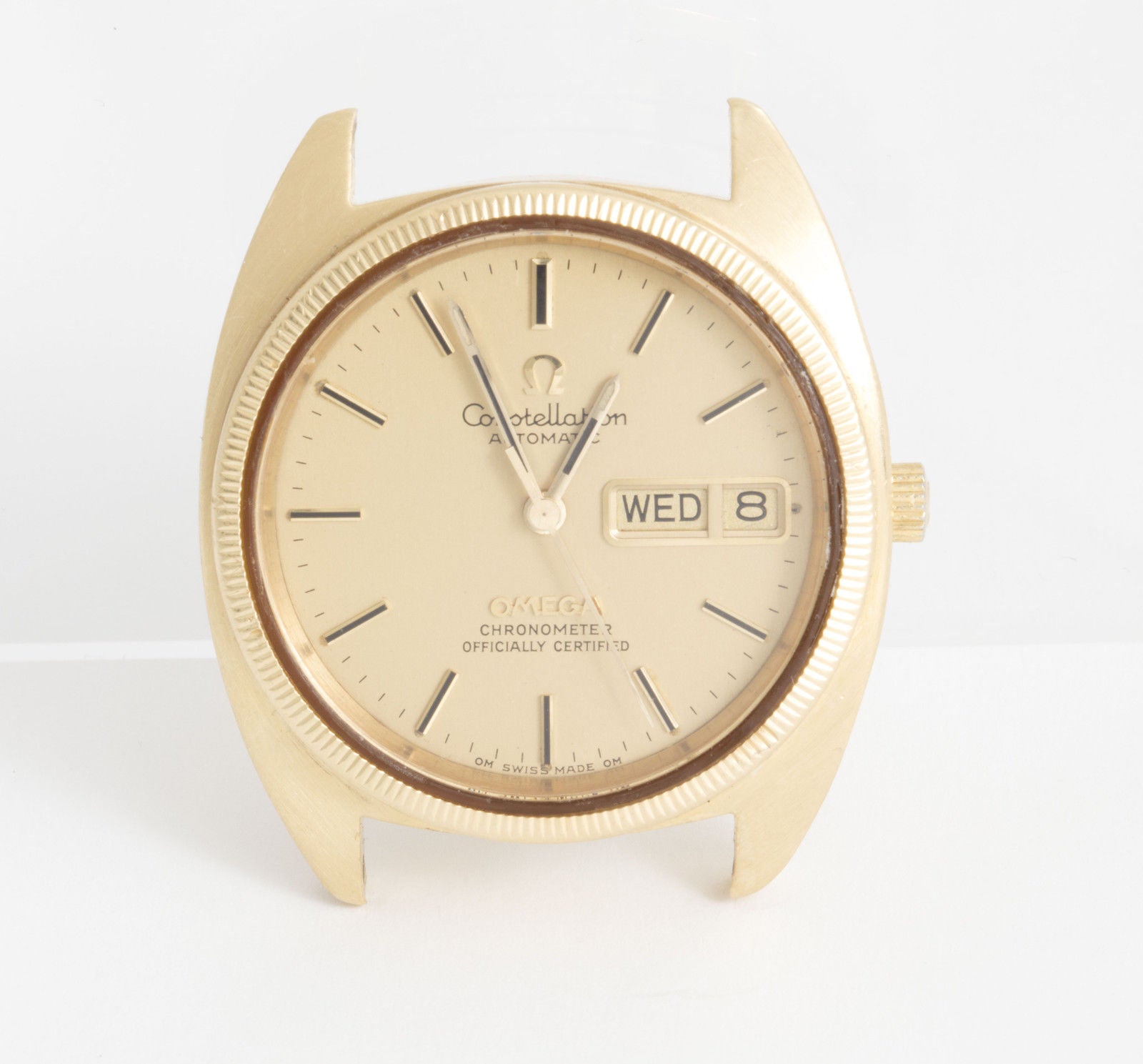 Omega Constellation 1970s in 18K Yellow Gold Automatic with Day Date