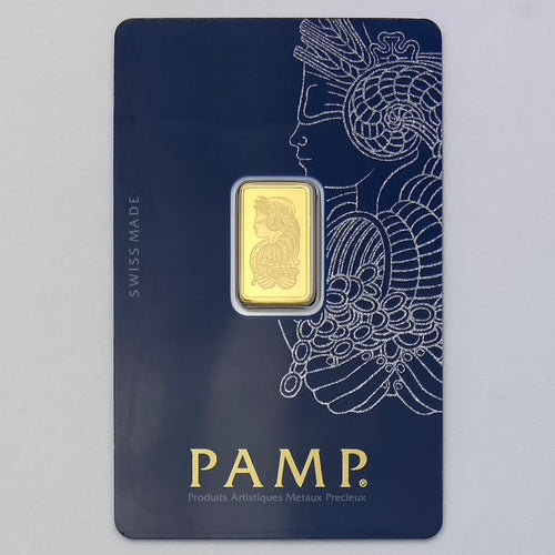 PAMP Suisse 2.5 GRAMS Gold Bar