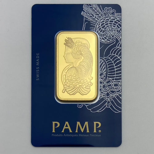 PAMP Suisse One Troy Ounce Gold Bar