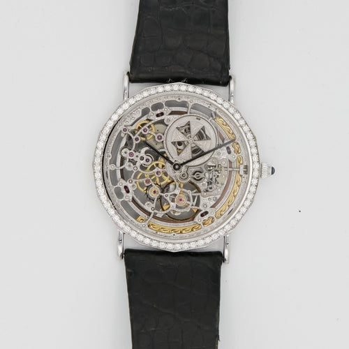 Vacheron Constantin Patrimony Squelette Diamond Bezel 43502/000G-0