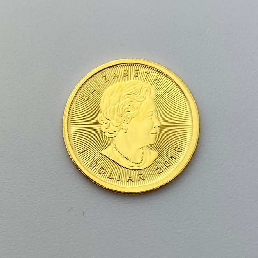 Canadian 1/20 Oz Gold 1 Dollar "Maple Leaf" 2005-2020