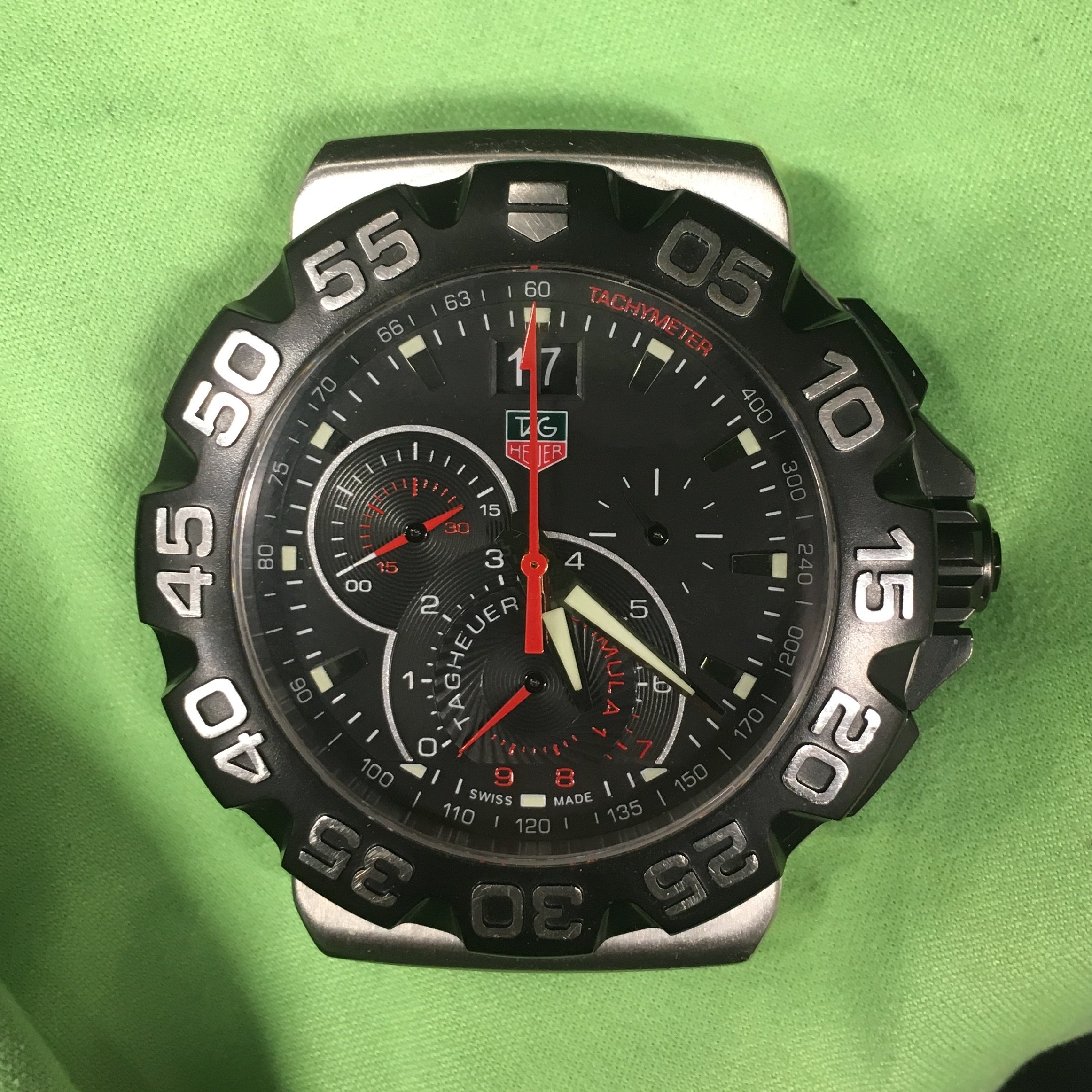 TAG Heuer Men's CAH1010 Formula 1 Grande Date Chronograph Watch
