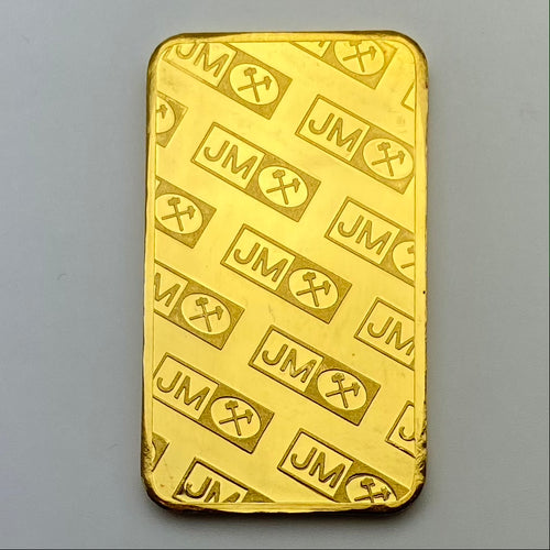 Johnson Matthey Five Troy Ounces Gold Bar