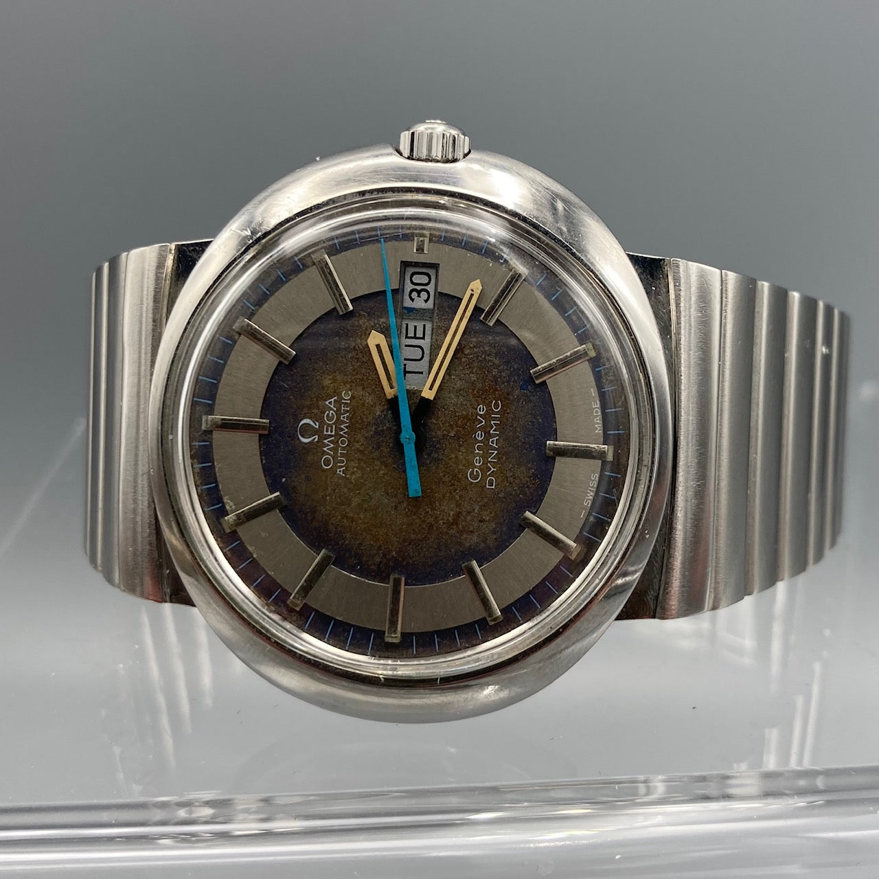 Omega Dynamic Automatic Day/Date Vintage Watch - 166.108