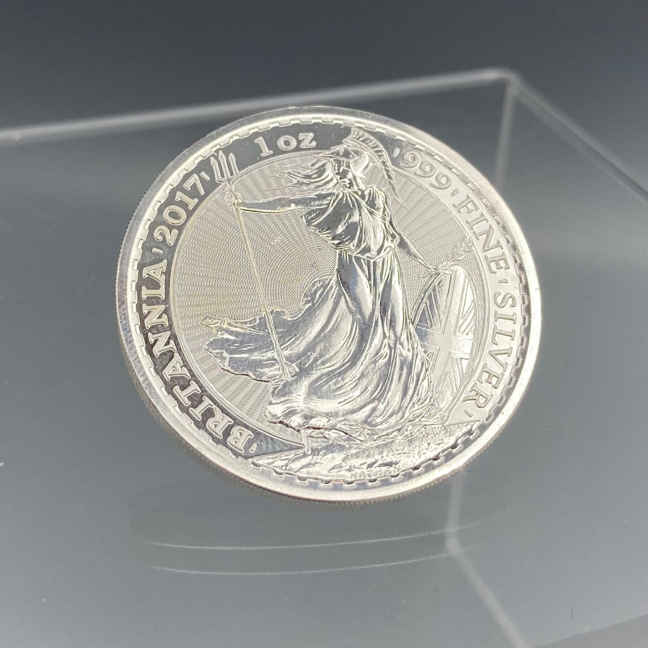 Great Britain 1 oz Silver Coin, 2017, Britannia BU