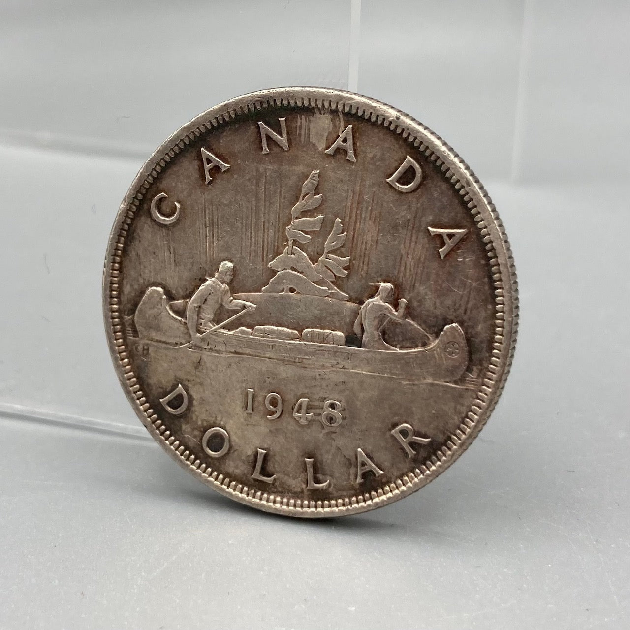 1948 George VI Rare Canada $1 Silver Dollar