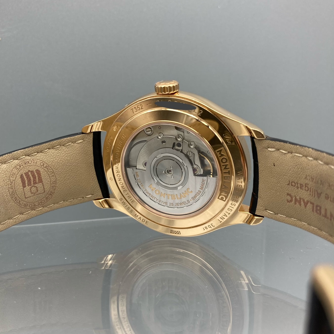 Montblanc Heritage Chronometrie Quantieme Annuel Automatic Men's Watch - 112535