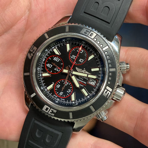 Breitling Montre chronographe automatique SuperOcean A13341