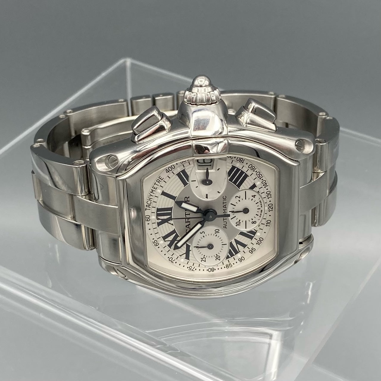 Cartier Roadster XL Chronograph Watch 2618