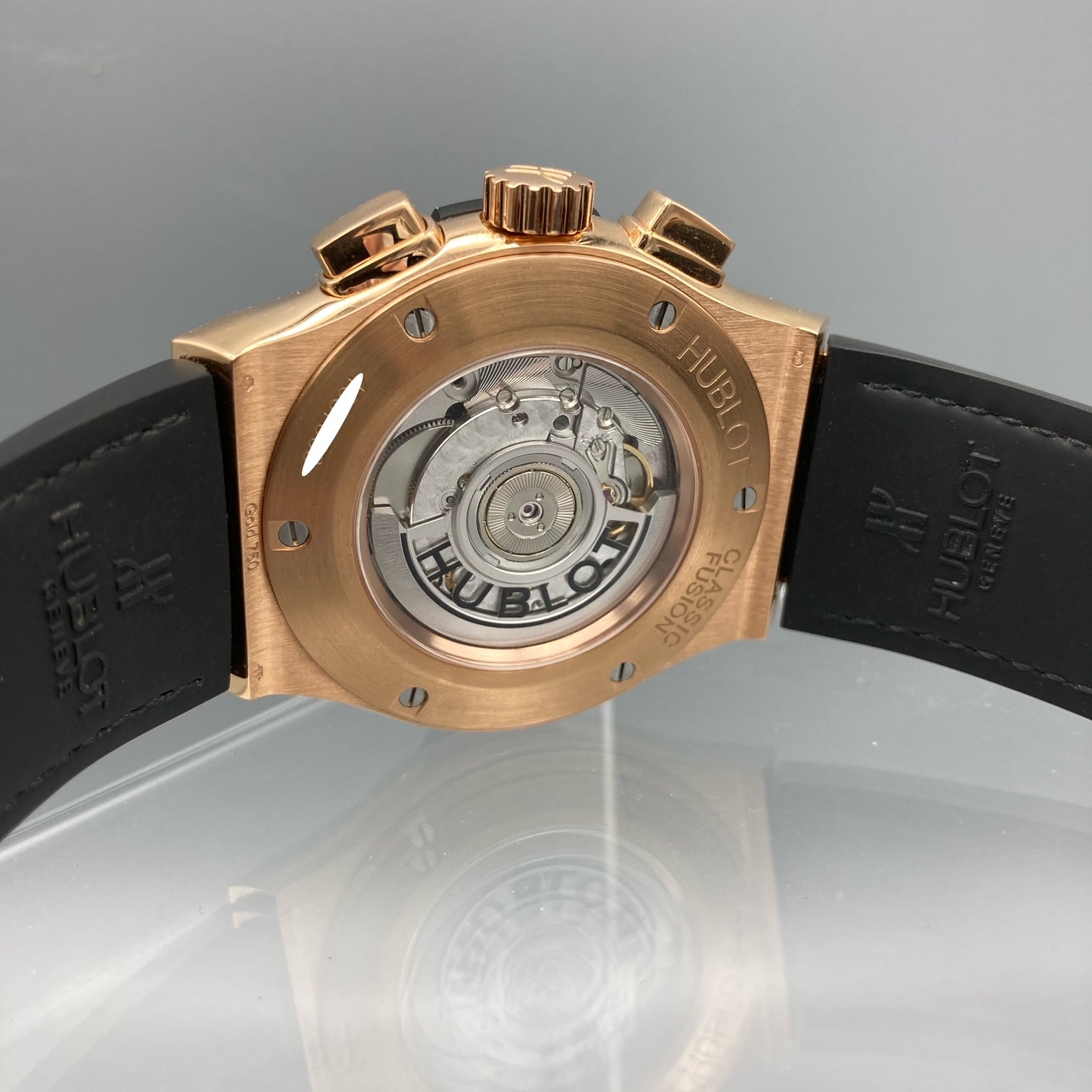 Hublot Classic Fusion Aero Chronograph 18K Rose Gold Watch - 525.OX.0180.LR