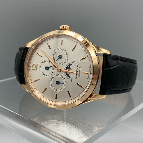 Montblanc Heritage Chronometrie Quantieme Annuel Automatic Men's Watch - 112535