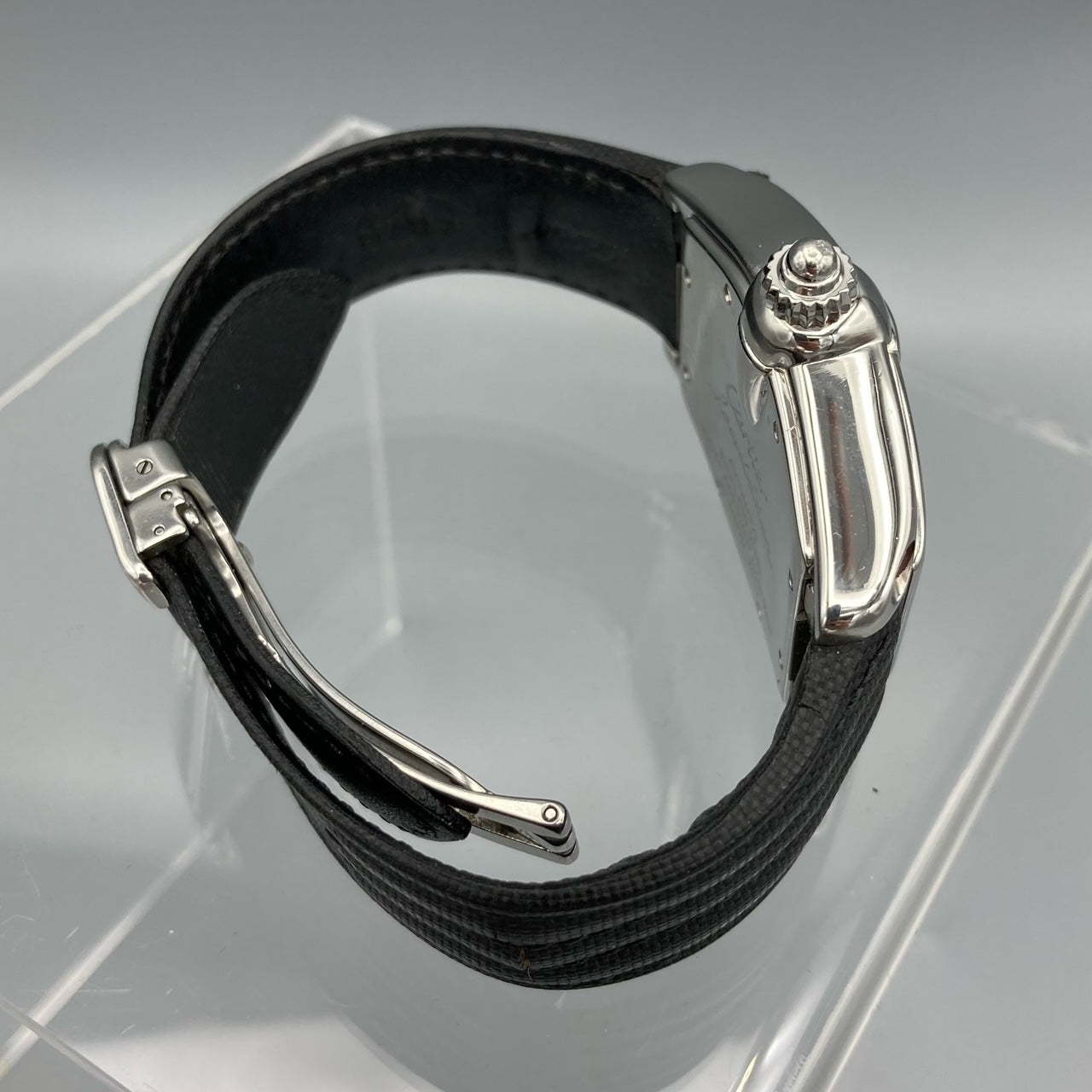 Cartier Roadster Men's Black Stainless Steel Bracelet Watch - W62002V3